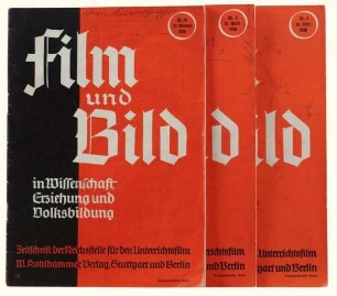 Film und Bild in Wissenschaft, Erziehung und Volksbildung