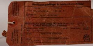 Details Materialanhänger Beschleunigungsmesser Honeywell