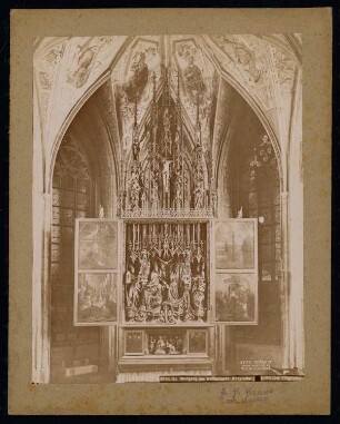 Pfarr- und Wallfahrtskirche St. Wolfgang, St. Wolfgang im Salzkammergut: Pacher-Altar