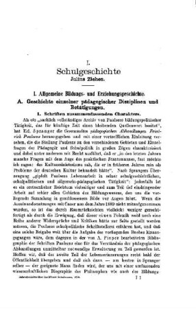 Schulgeschichte