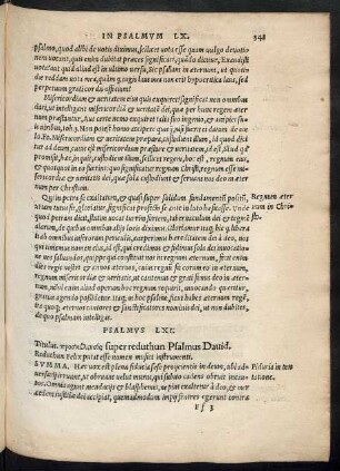 Psalmus LXI. - Psalmus LXX.