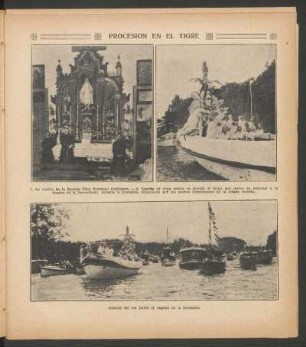 Procesión en el Tigre - [Fotografías]