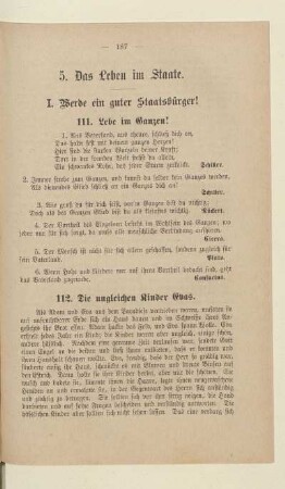 I. Werde ein guter Staatsbürger