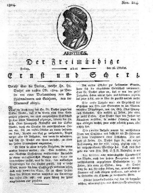 Nro. 214., Freitag den 26. Oktober