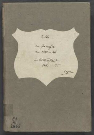 Totenregister III 1842-1846 Totenregister III nur Simmersfeld 1847-1875