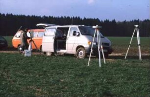 Fotografie: Precision Farming, Sensortechnik, Globales Positionierungssystem (GNSS), Feldtest
