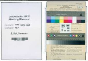 Entnazifizierung Hermann Szillat , geb. 12.04.1900 (Arbeiter)