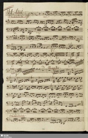 144. Aria: Oimé che fuor del petto / Scarlatti, G.