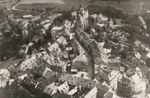 Schwarzenberg : Luftaufnahme