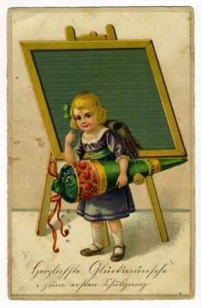Herzlichste Glückwünsche zum ersten Schulgang