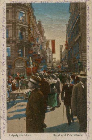 Leipzig zur Messe: Markt und Petersstraße