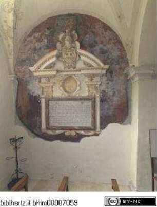 Kenotaph für Giulia Orsini mit Wappen der Orsini