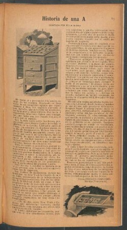 Historia de una A - contada por ella misma