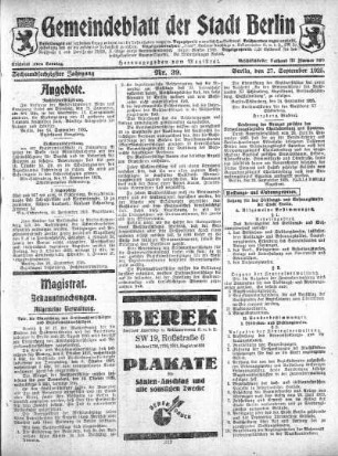 1925,39: Nr. 39, 27. September 1925