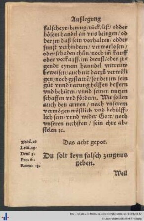 Das acht gepot