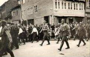 Aufmarsch von SA und SS in Braunschweig