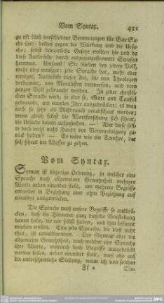 Vom Syntax