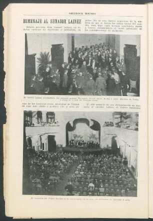 Homenaje al senador Láinez