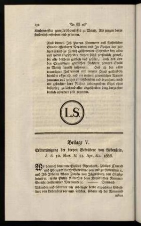 132-137, Beilage V - VI