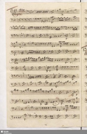 1341. Aria: Più dell' onde / Gazzaniga, G.