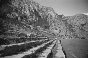 Reisefotos Griechenland. Delphi. Stadion