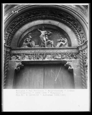 San Petronio — Skulpturengruppe