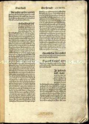 Neunte deutsche Bibel (sog. Koberger-Bibel), Bd. 2