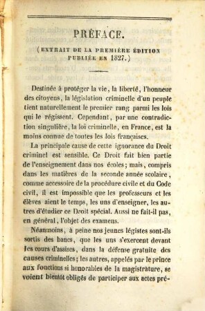 Code d'instruction criminelle : expliqué par ses motifs, par des exemples et par la jurisprudence