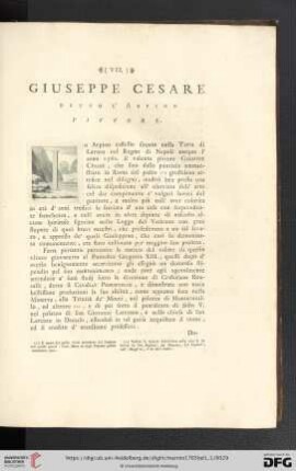 Giuseppe Cesare detto l'Arpino pittore