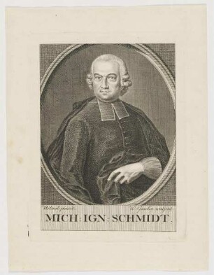 Bildnis des Mich. Ign. Schmidt
