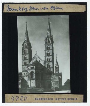 Bamberg, Dom : Blick von Osten