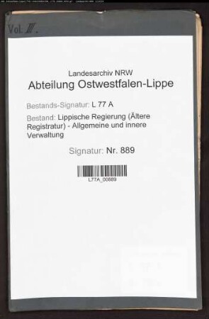 Das Amtshaus zu Schwalenberg, Bd. 3