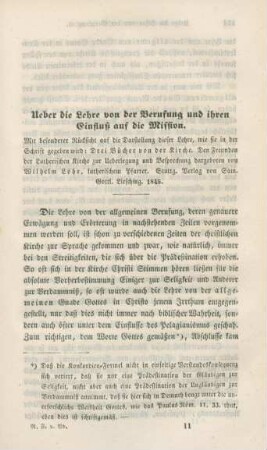 153-178 Ueber die Lehre von der Berufung und ihren Einfluß auf die Mission