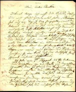 5-10-6-2.0000: Fay, Joseph, Historienmaler; diverse Schreiben ff.: Begleichung von Schulden; Heiratsmitteilung
