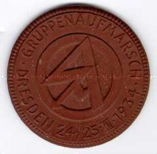 SA (Sturmabteilung), Gruppenaufmarsch in Dresden