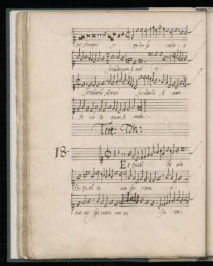 18. Magnificat tertius tonus