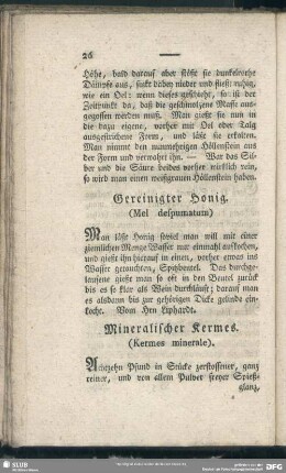 Gereinigter Honig