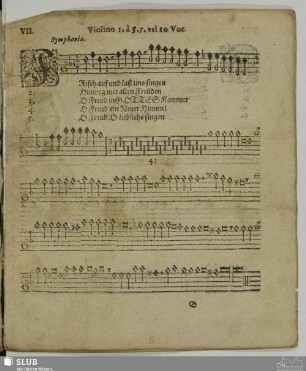 VII. Frisch auf und lasst uns singen