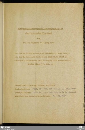 Ultrarotspektroskopische Untersuchungen an charge-transfer-Komplexen
