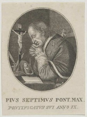 Bildnis des Pivs Septimvs Pont. Max.
