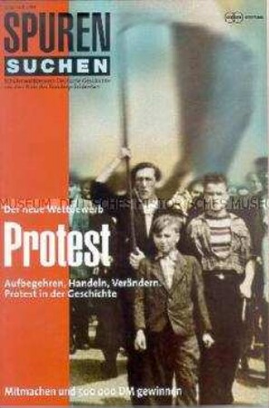Zeitschrift "Spuren suchen" zum Schülerwettbewerb Deutsche Geschichte um den Preis des Bundespräsidenten
