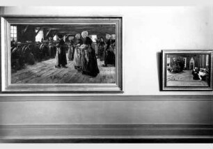 Blick in die Ausstellung der Nationalgalerie, Raum 3