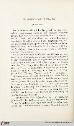 19: Die Ausgrabungen in Troja 1894