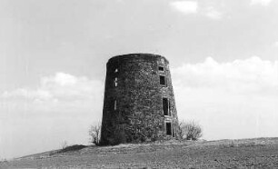 Dresden-Reitzendorf. Ruinöse Holländermühle