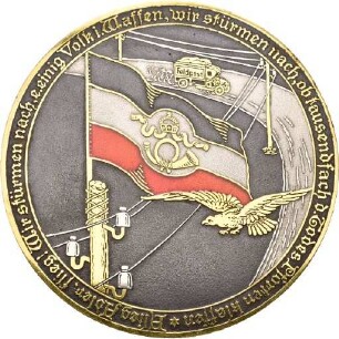Medaille auf die Feldpost im Ersten Weltkrieg, o. J.