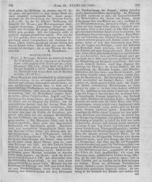 Suchet, L. G.: Mémoires du maréchal Suchet, duc d'Albufera, sur ses campagnes en Espagne, depuis 1808 jusqu'en 1814. Paris: Bossange 1828