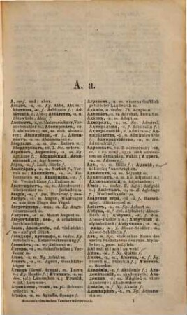 Deutsch-Russisches und Russisch-Deutsches Taschen-Wörterbuch : auf Grundlage des Handwörterbuches der russischen und deutschen Sprache von Fr. Booch und Adam Frey, 2. Russisch-Deutsches Wörterbuch