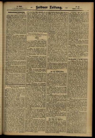 Zweite Ausgabe vom Dienstag, den 04. März 1913.