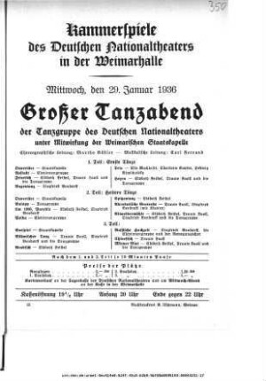 Großer Tanzabend
