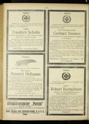 Nachruf : [Gerhard Simmes]